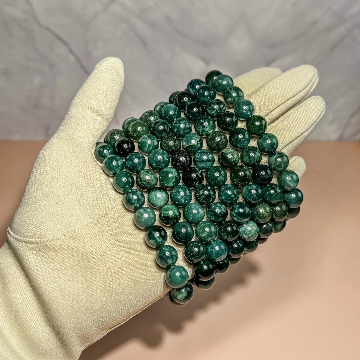 BLUE WATER JADE BRACELET