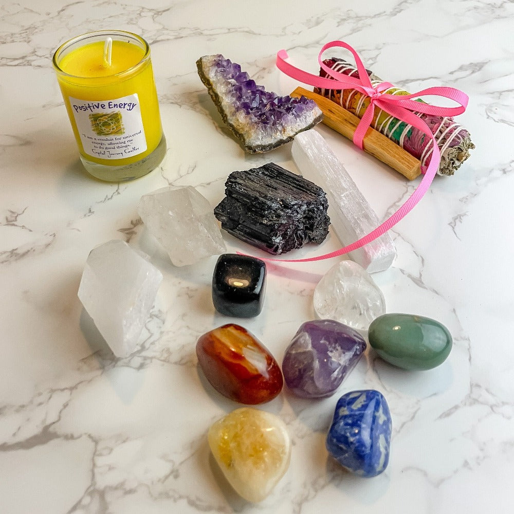 MEDITATION BOX with POWERFUL Healing Crystals