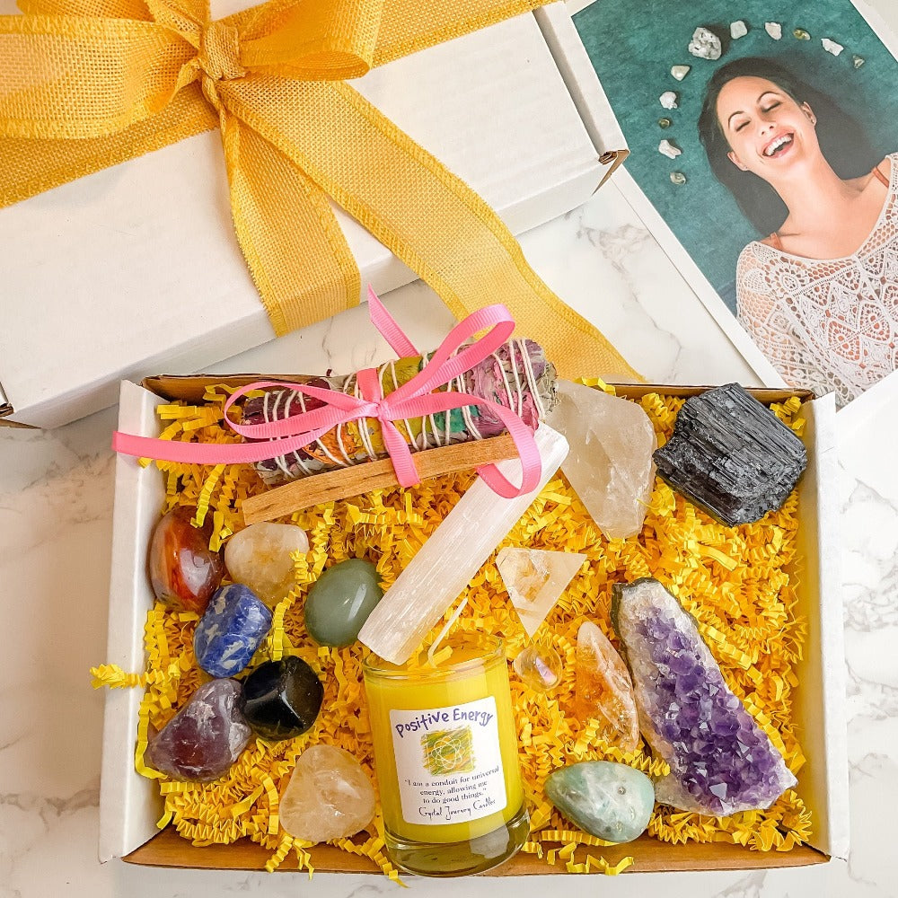 HAPPY Box with POWERFUL Healing Crystals