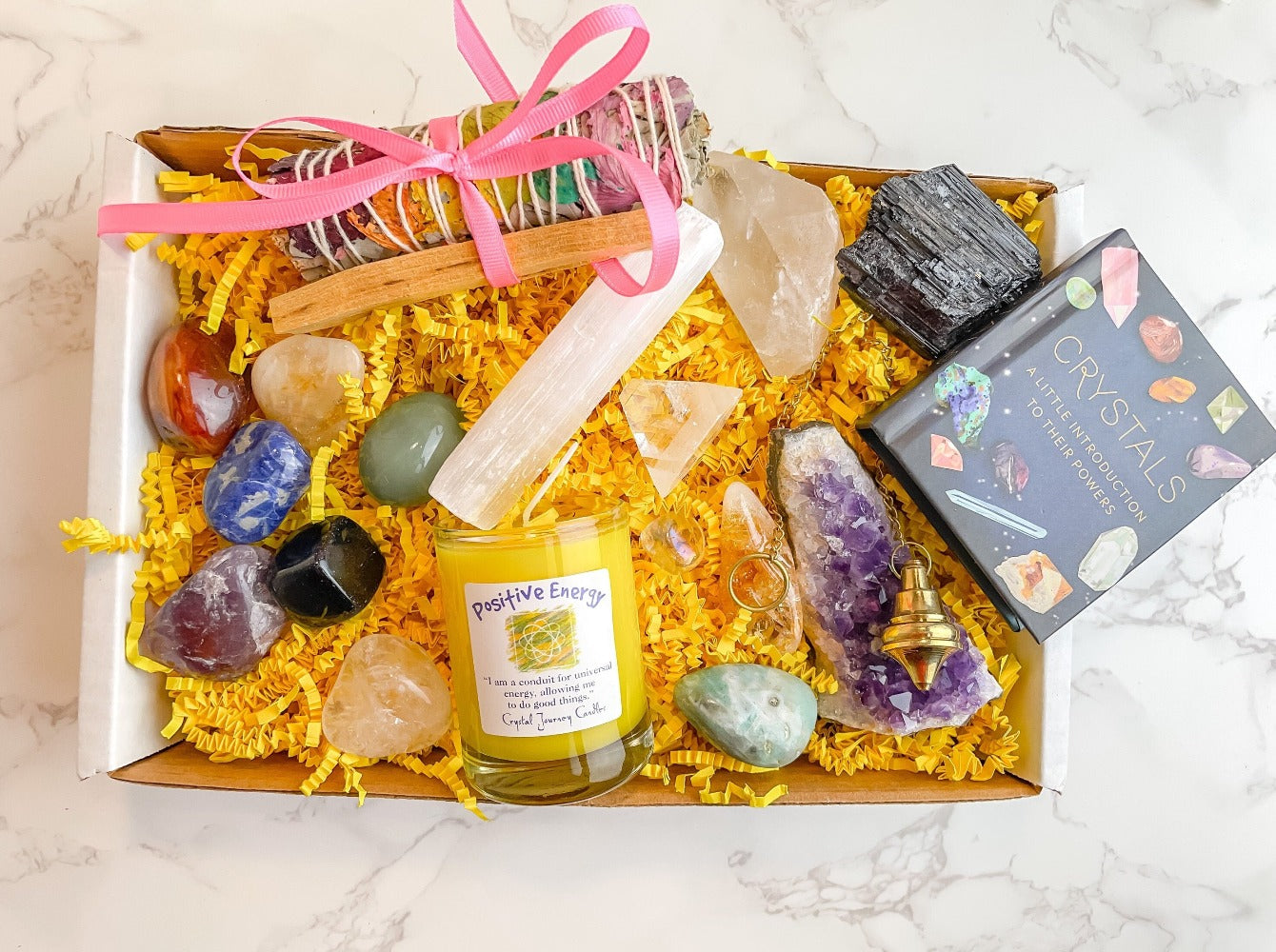 HAPPY Box with POWERFUL Healing Crystals
