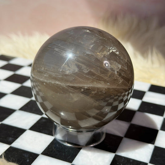 Blue Rose Quartz Sphere (1.62 lbs)