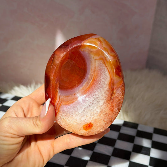 Carnelian Crystal Bowl (0.91lb)