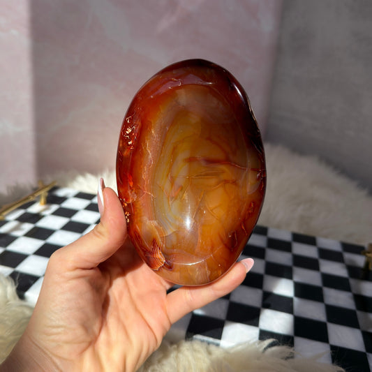 Carnelian Crystal Bowl (1.44 lbs)