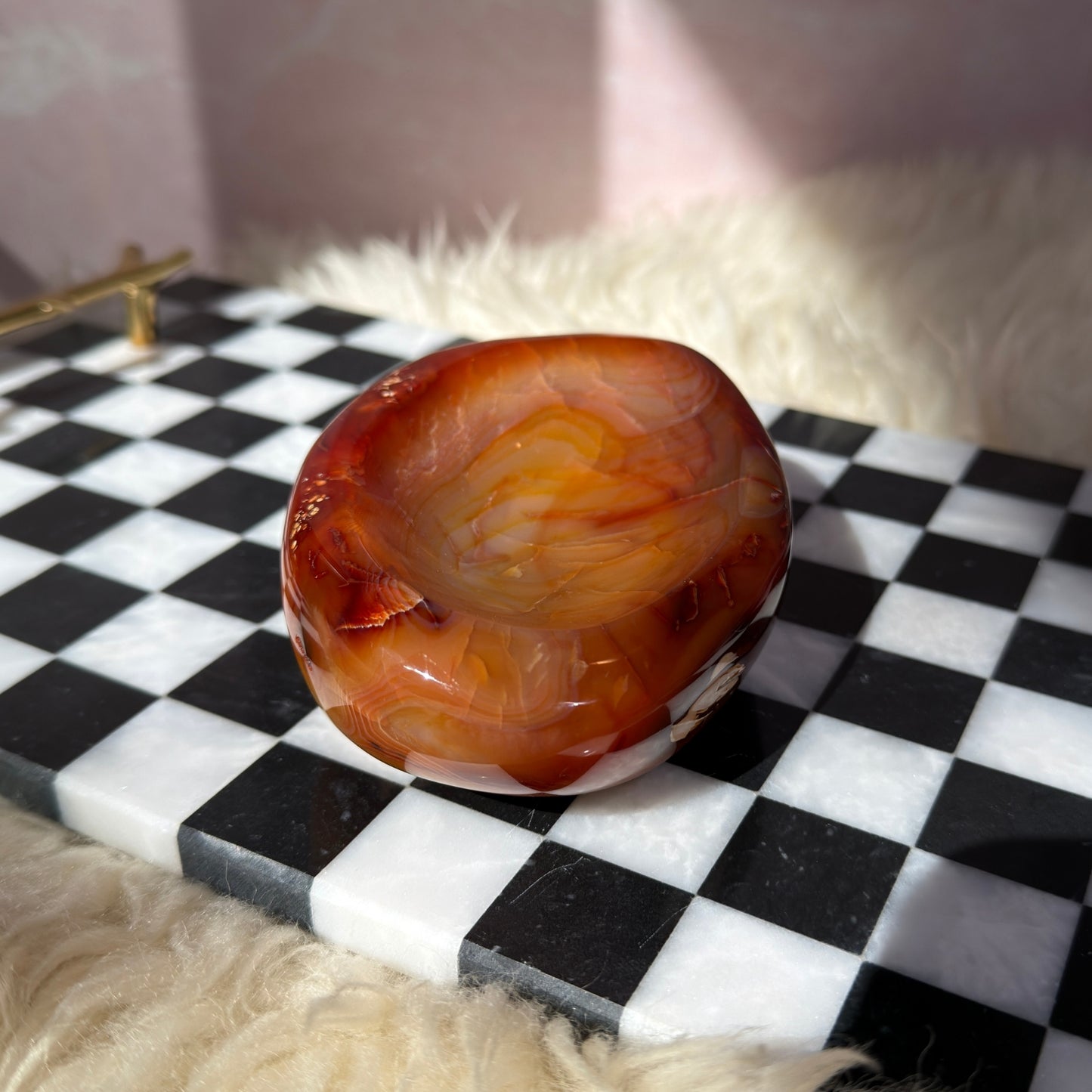 Carnelian Crystal Bowl (1.44 lbs)