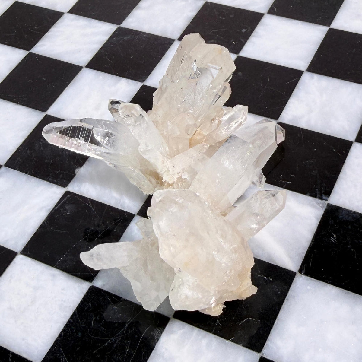 Colombian Lemurian Quartz Cluster 104g Natural Crystal Decor
