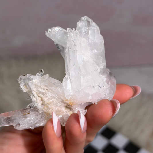 Colombian Lemurian Quartz Cluster 101g Natural Crystal Decor