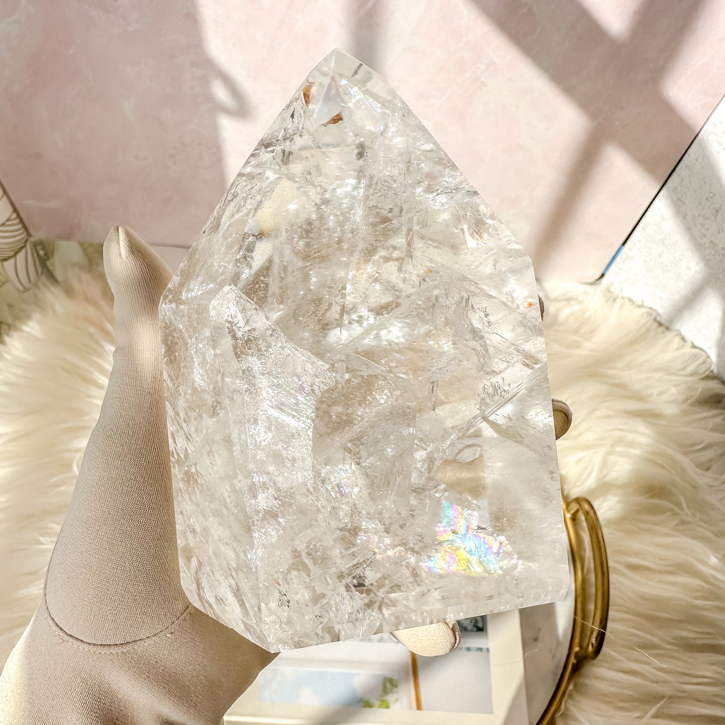 Clear Quartz Tower Crystal