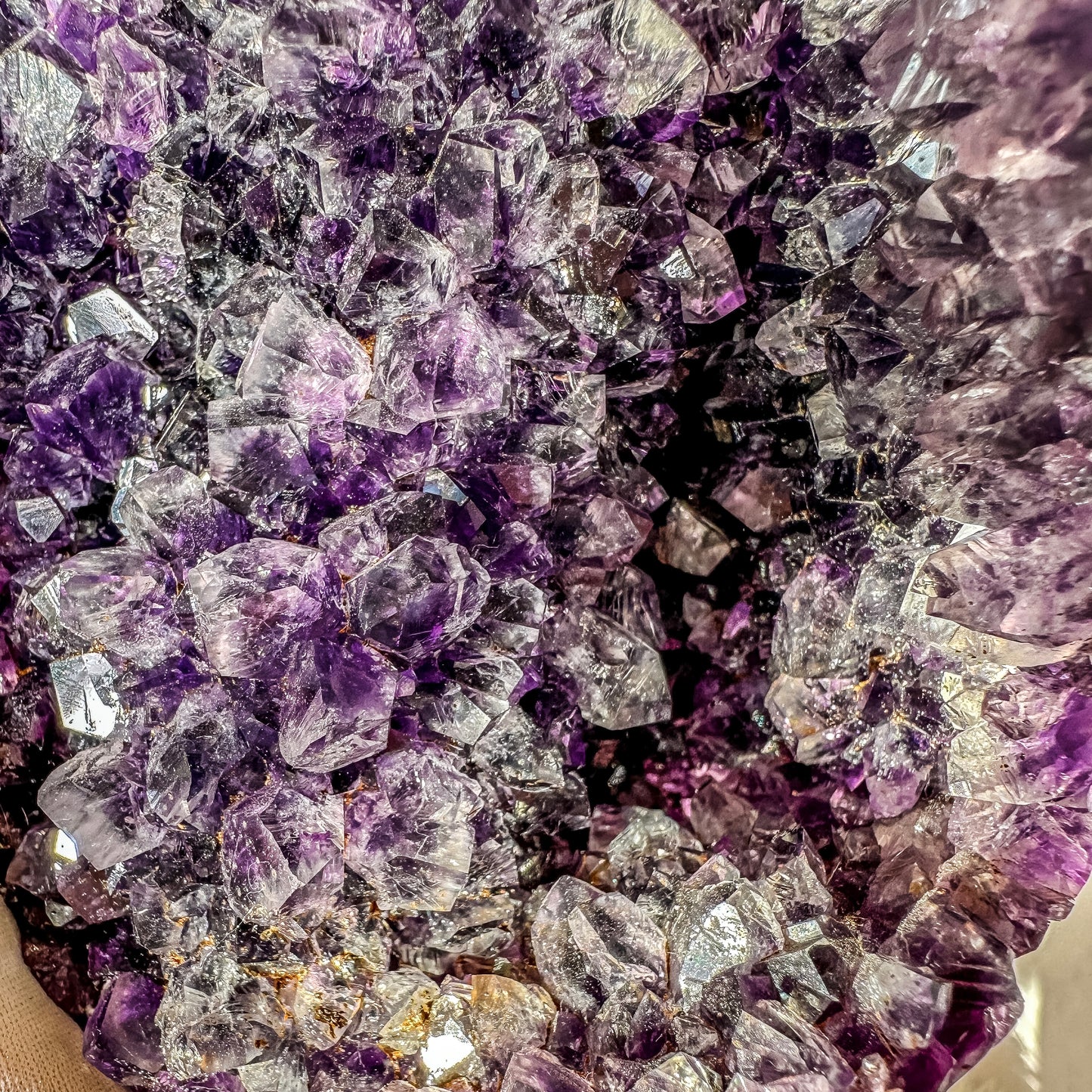 Stunning Uruguay Amethyst on Stand #1  (4 lbs 5.5 oz )