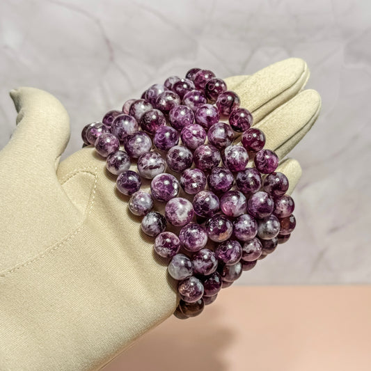 GEM LEPIDOLITE BRACELET