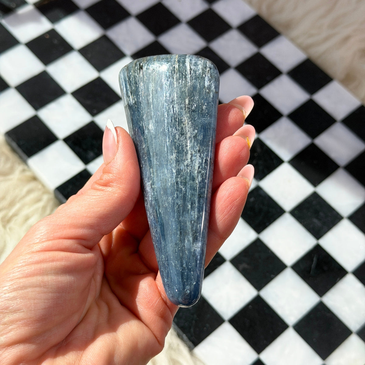 Gem Grade Kyanite Wand 5–6 Inch Natural Crystal