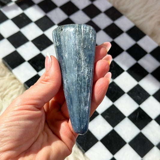 Gem Grade Kyanite Wand 5–6 Inch Natural Crystal