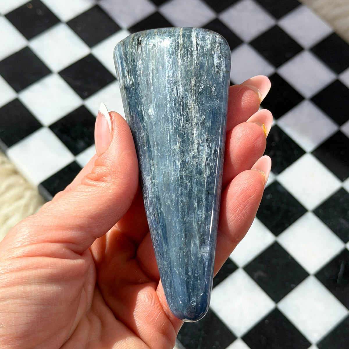 Gem Grade Kyanite Wand 5–6 Inch Natural Crystal