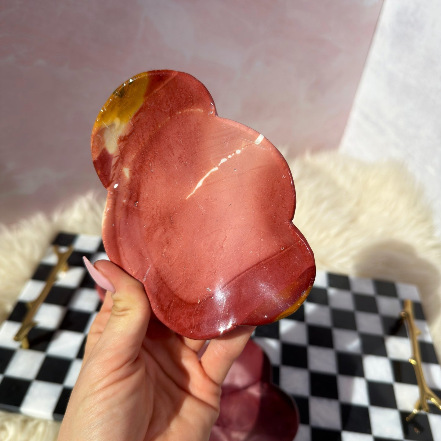 Mookite Cloud Dish | Natural Australian Gemstone Bowl