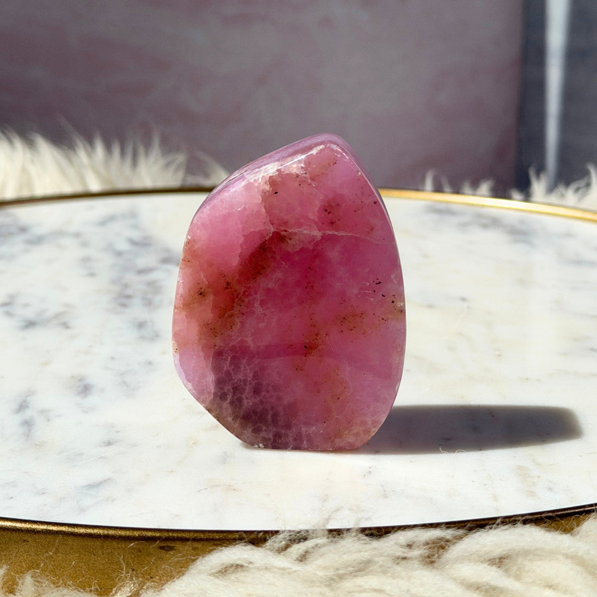 Rare Pink Aragonite Free Form 0.3 lb | Natural Afghanistan Crystal