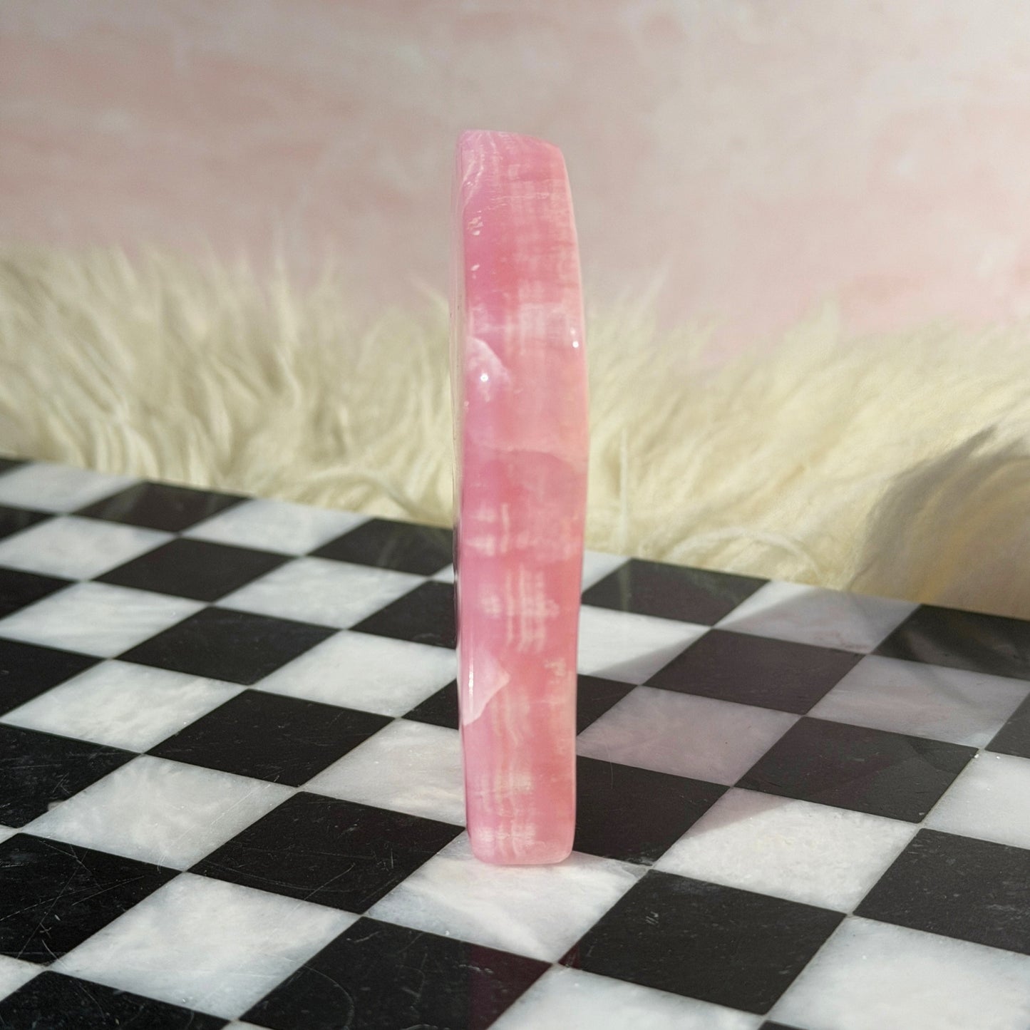 Rare Pink Aragonite Free Form 0.4lb | Natural Afghanistan Stone