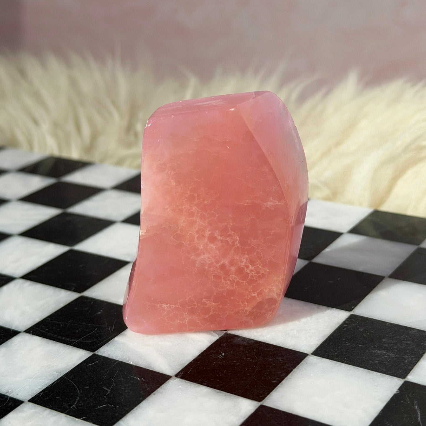 Rare Pink Aragonite Free Form 0.25lb | Natural Afghanistan Stone