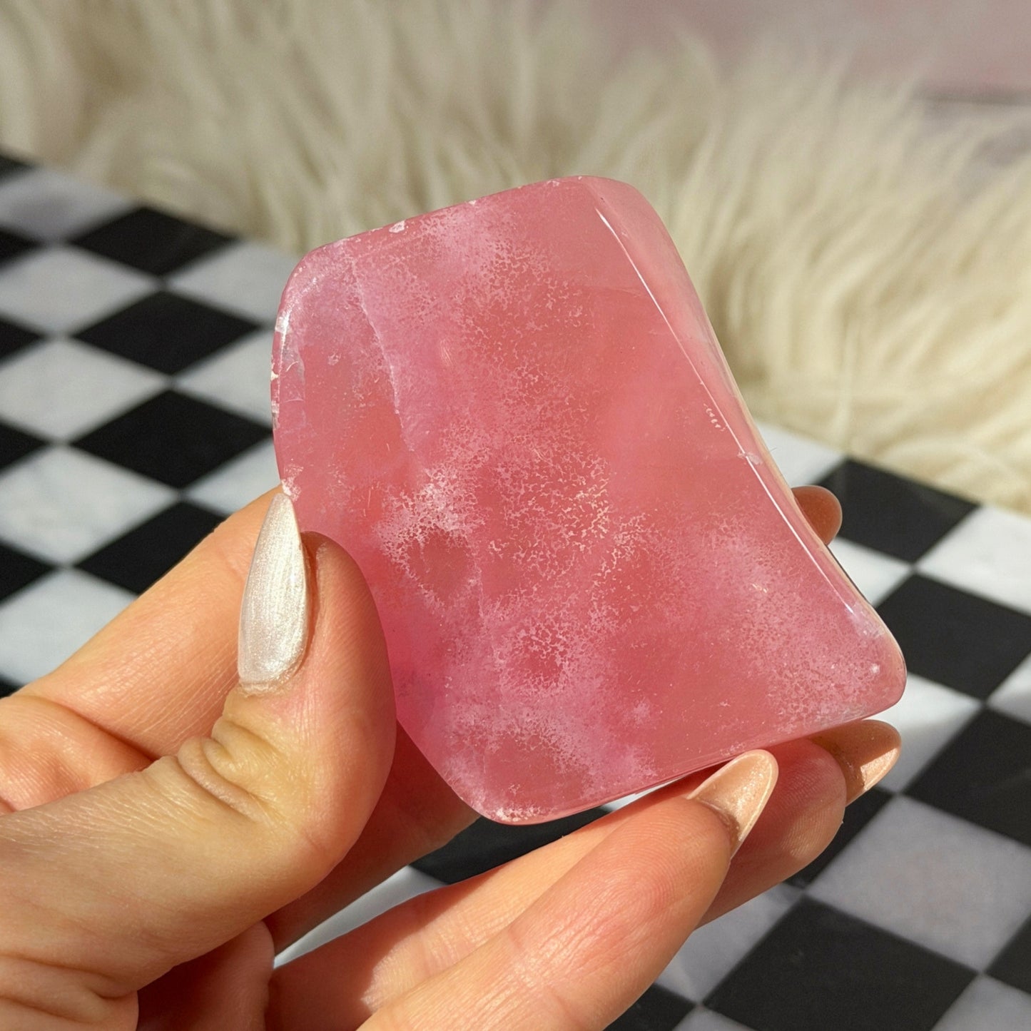 Rare Pink Aragonite Free Form 0.25lb | Natural Afghanistan Stone