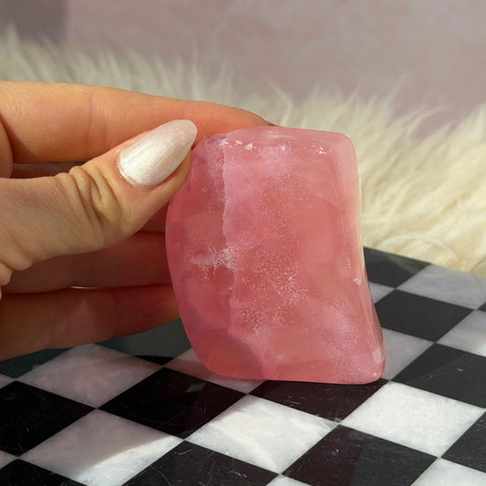 Rare Pink Aragonite Free Form 0.25lb | Natural Afghanistan Stone
