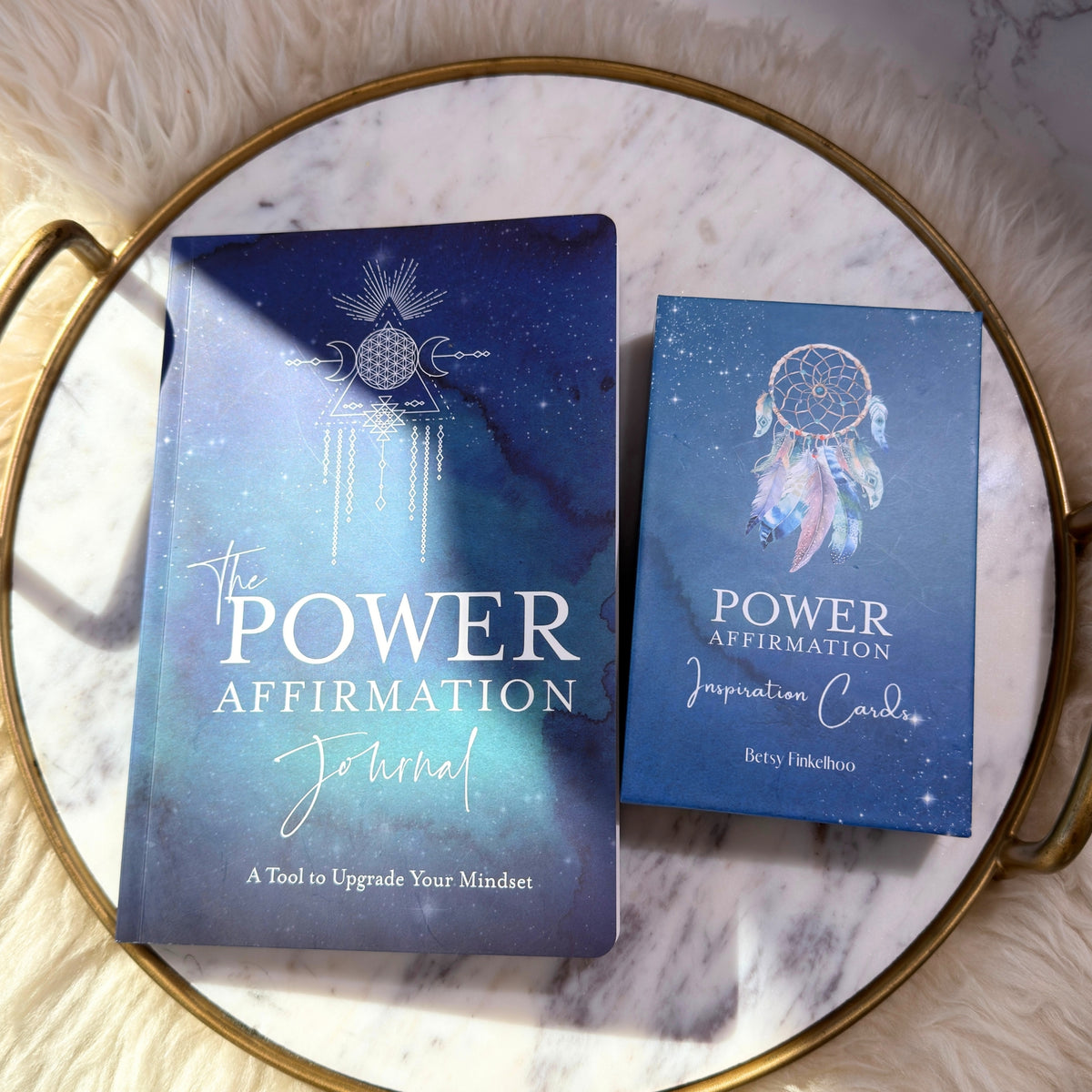 Power Affirmation Journal Set with Affirmation Cards