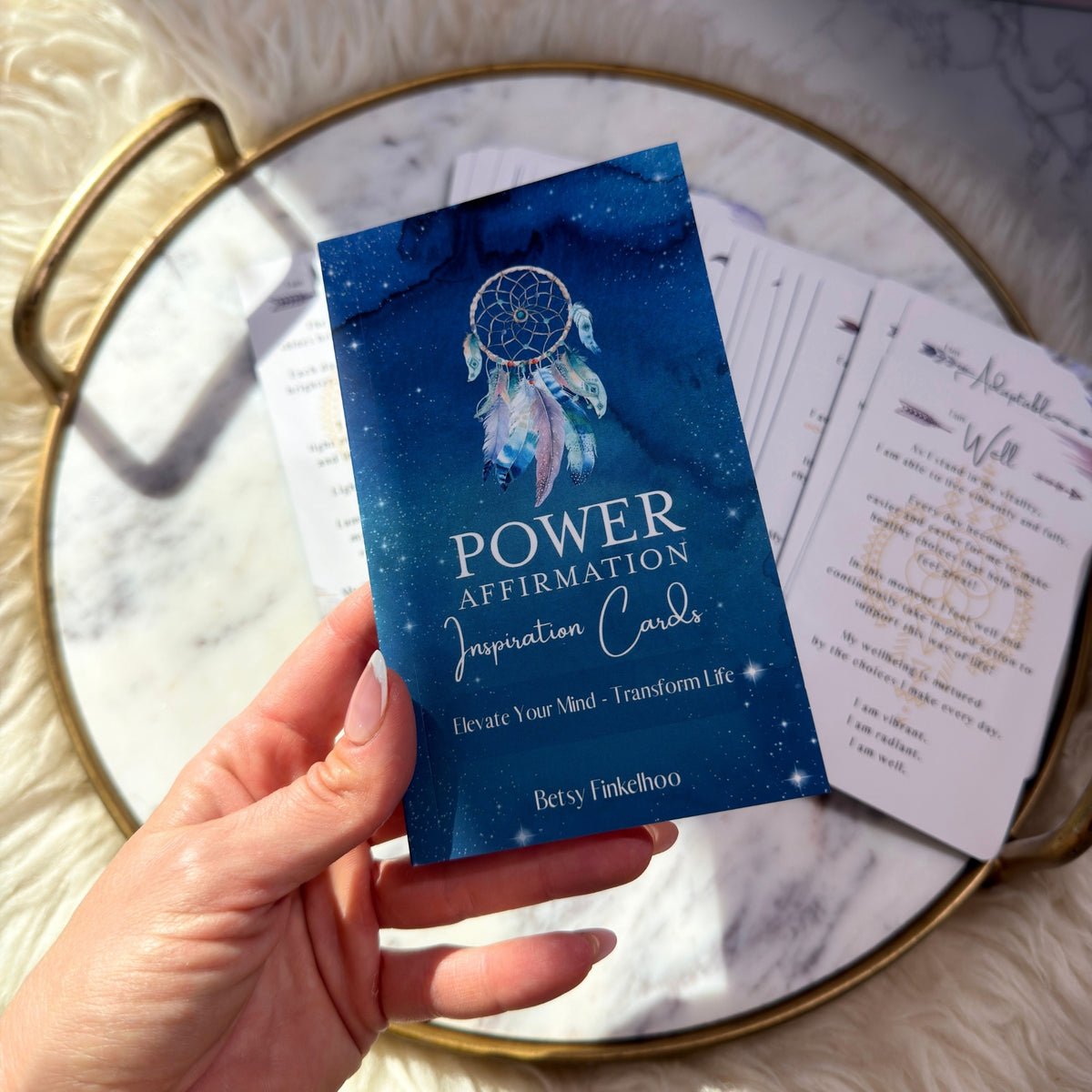Power Affirmation Journal Set with Affirmation Cards