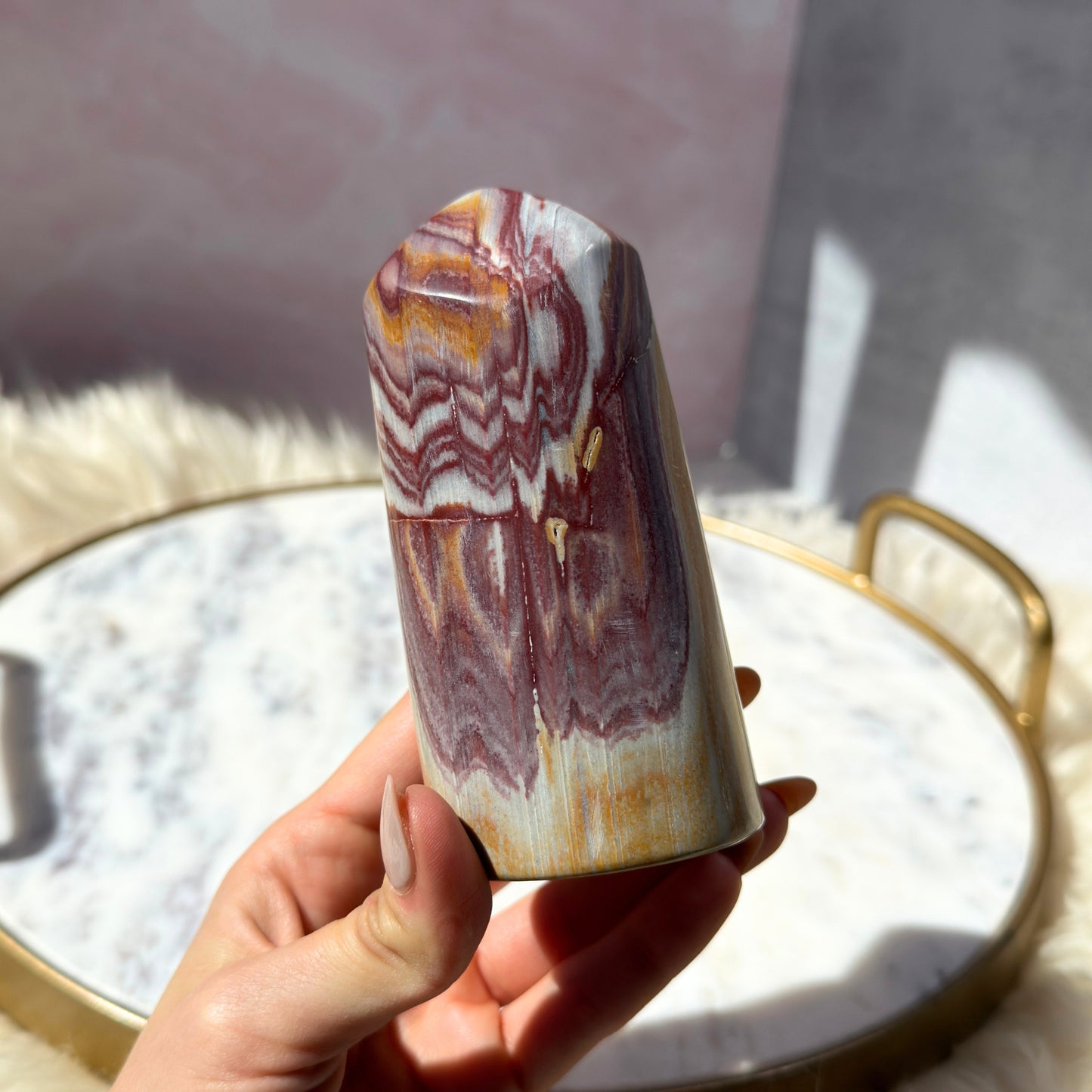 Rhyolite Tower 1.3 lb | Natural Mexican Crystal
