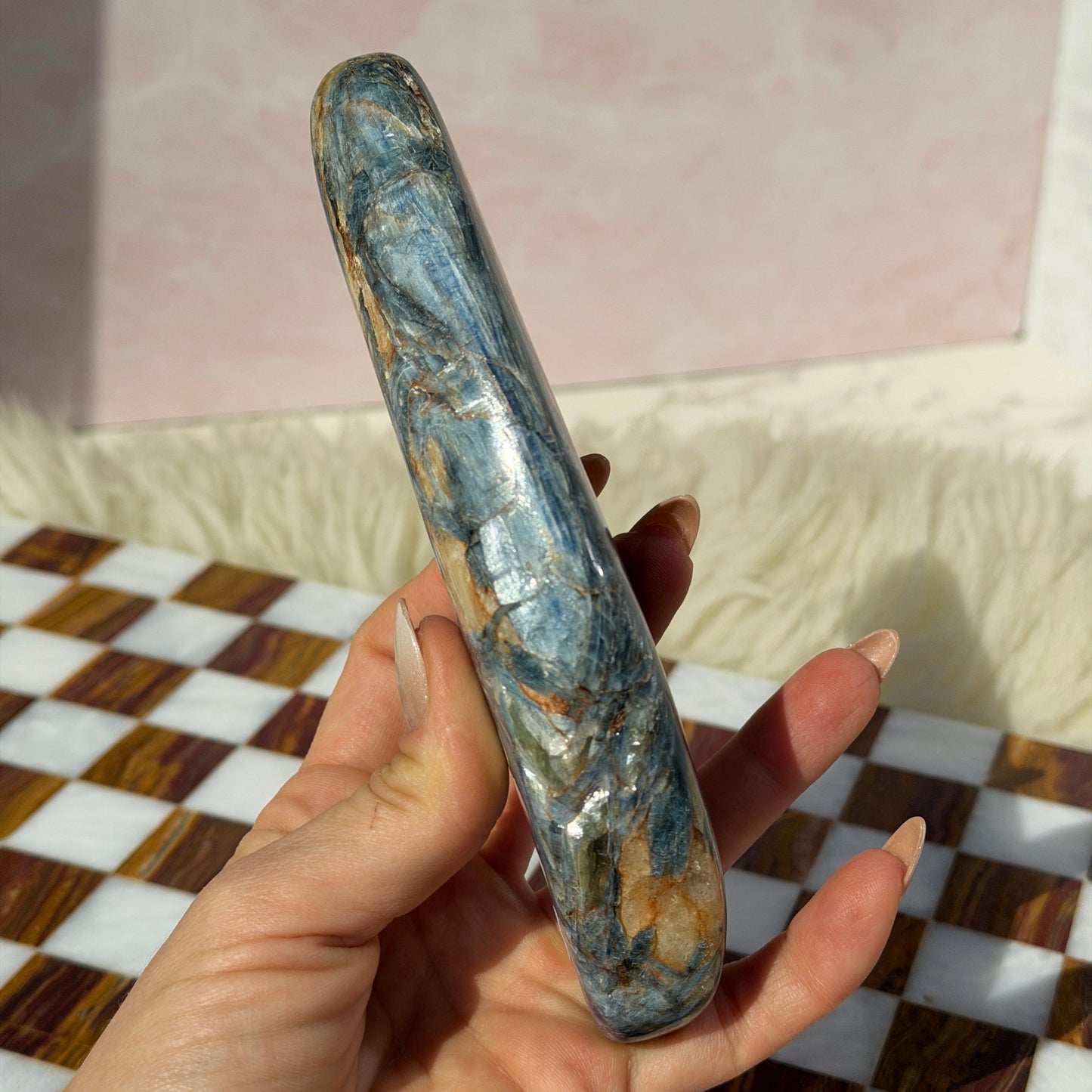Sunset Blue Kyanite Free Form 0.9lb