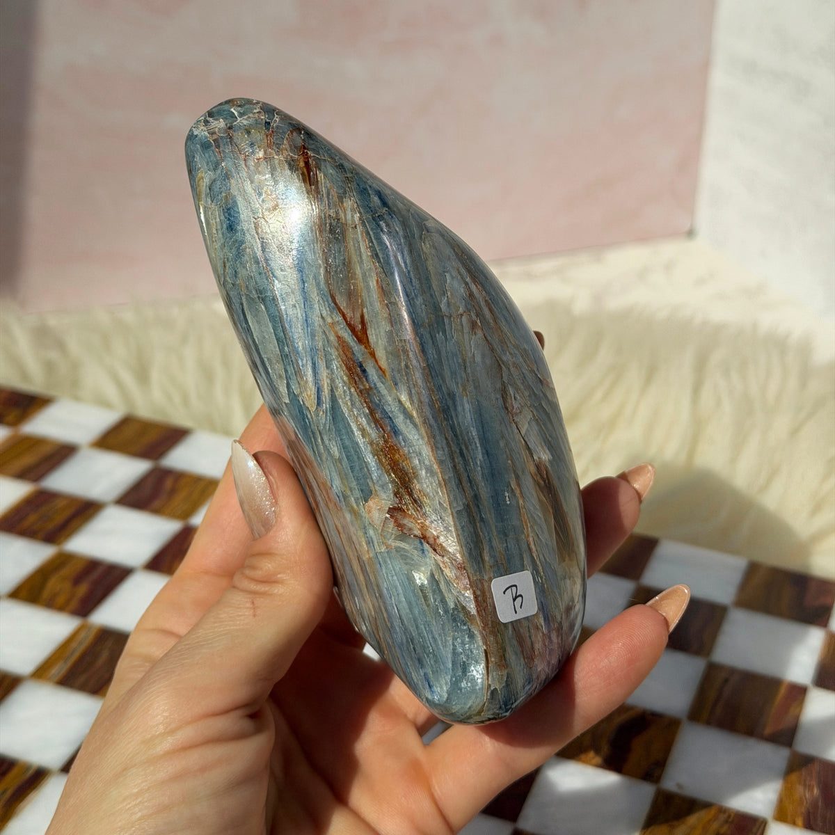 Sunset Blue Kyanite Free Form 1.7lb