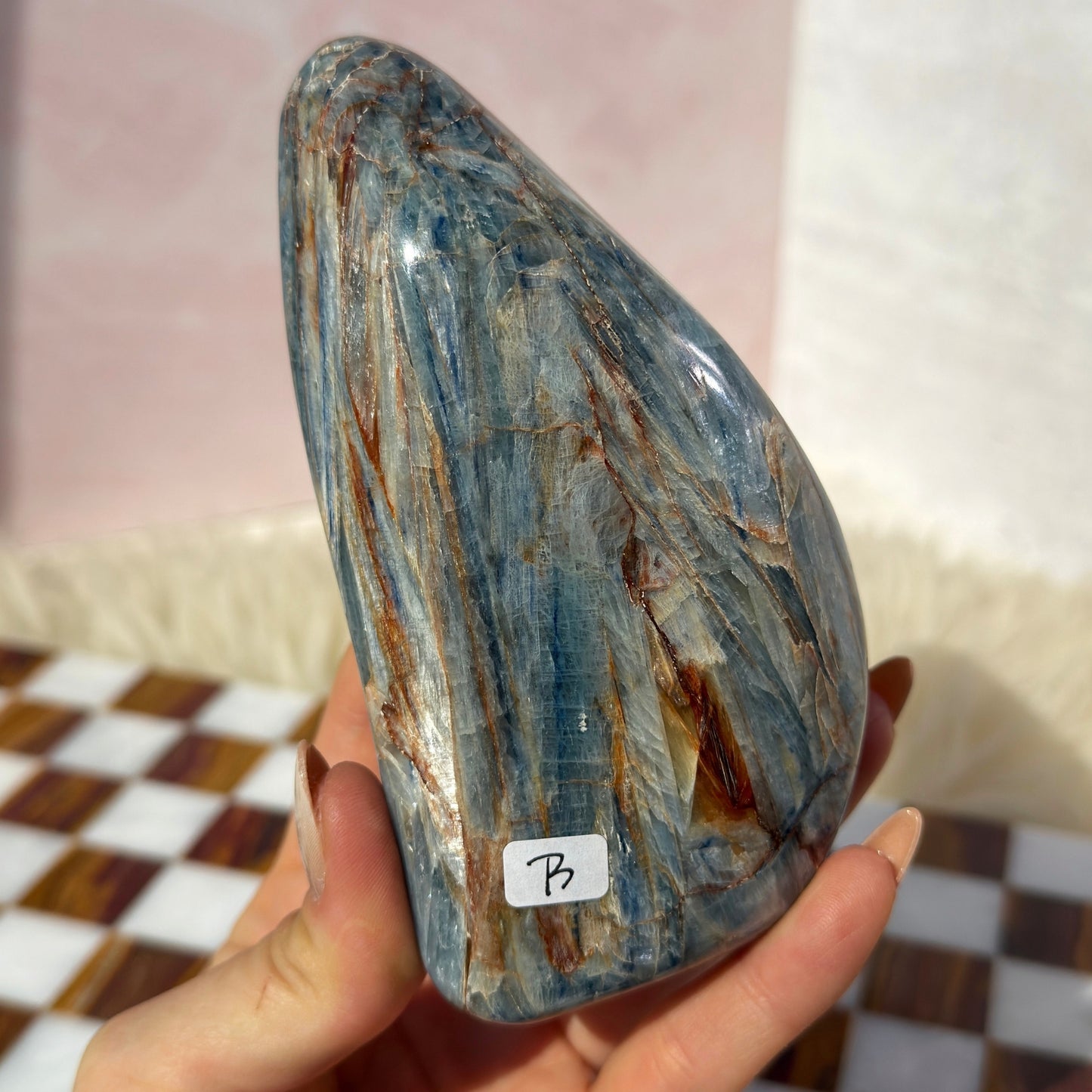 Sunset Blue Kyanite Free Form 1.7lb