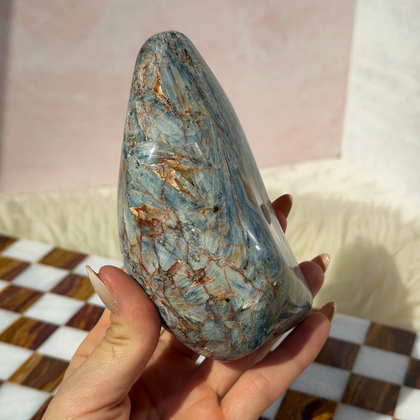 Sunset Blue Kyanite Free Form 1.7lb