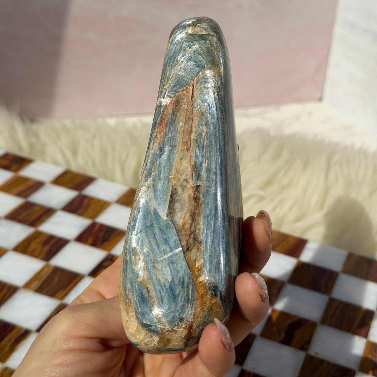 Sunset Blue Kyanite Free Form 1.3lb