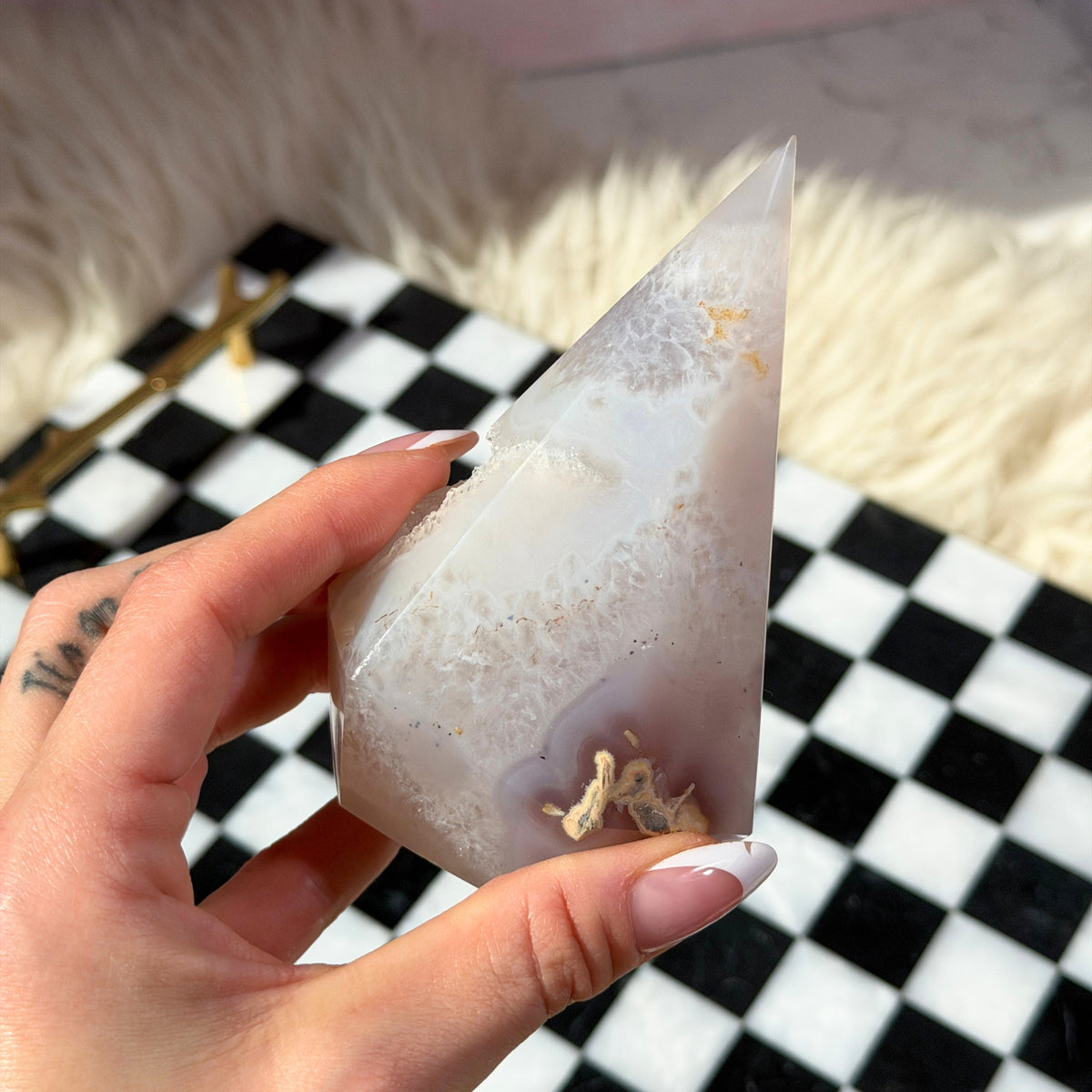 Sugar Druzy Agate Diamond 0.52lb Brazil Natural Crystal Decor