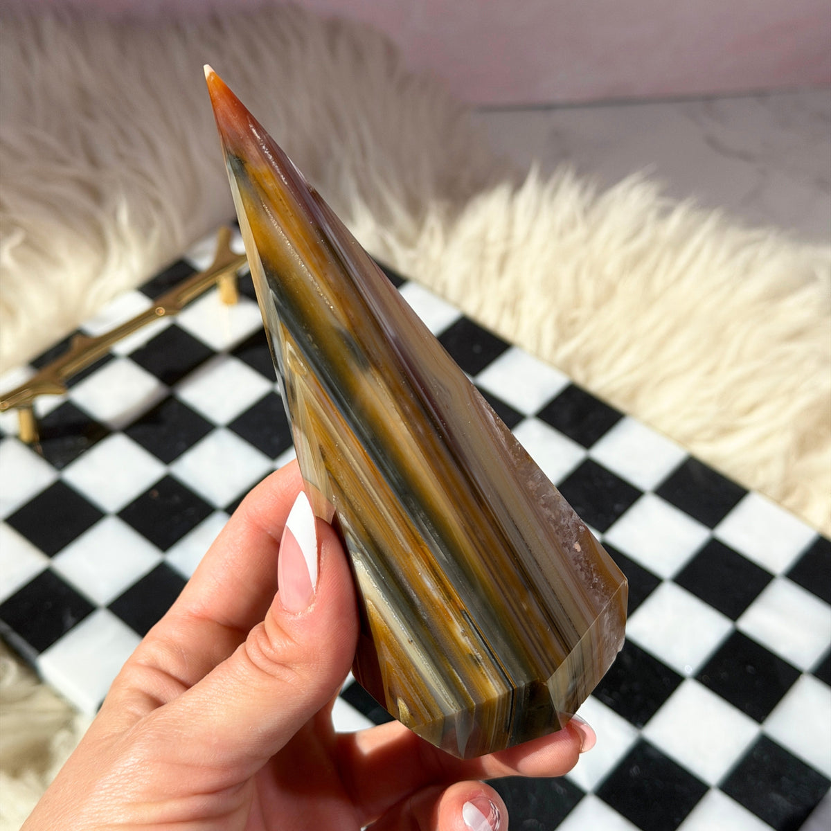 Sugar Druzy Agate Diamond 0.76lb Brazil Natural Crystal