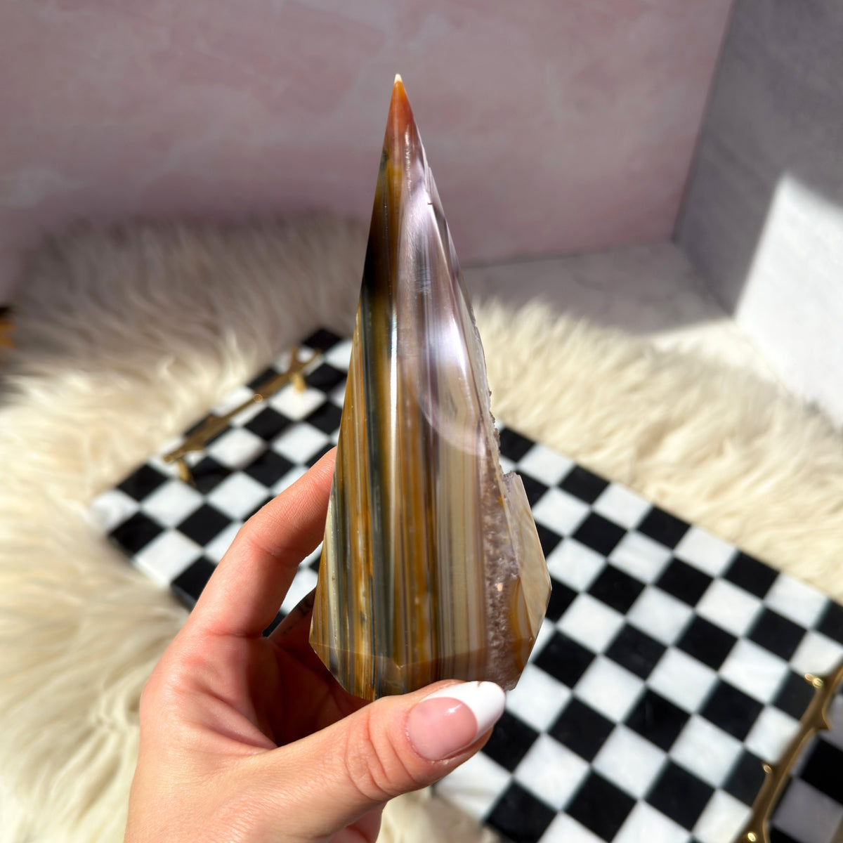 Sugar Druzy Agate Diamond 0.76lb Brazil Natural Crystal