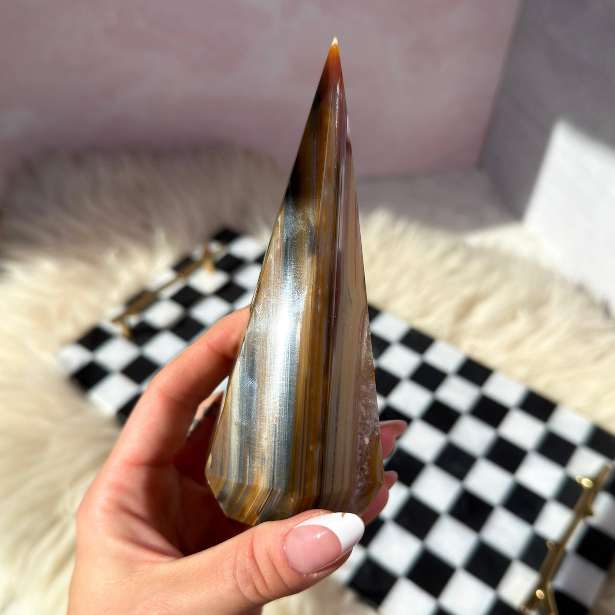 Sugar Druzy Agate Diamond 0.76lb Brazil Natural Crystal
