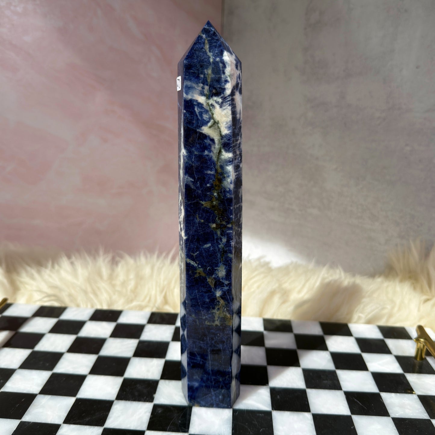 Sodalite Tower 1.4lb | Natural Namibia Crystal Point