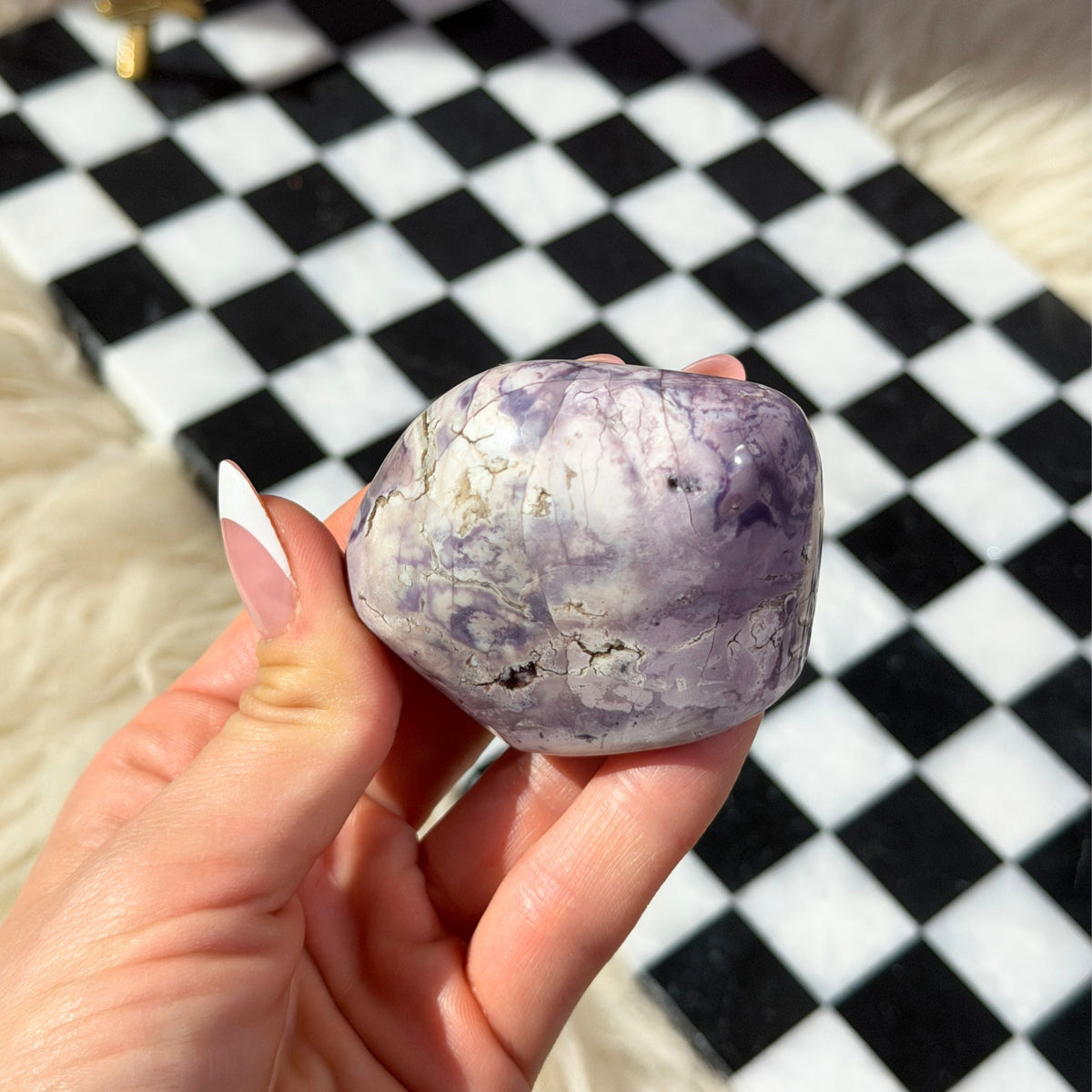 AAA Quality Tiffany Stone Freeform 119g Polished Gemstone