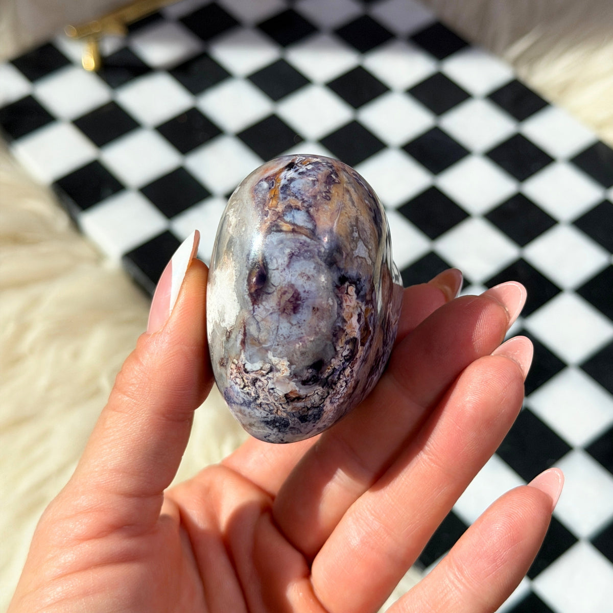 AAA Quality Tiffany Stone Heart 161g Polished Gemstone