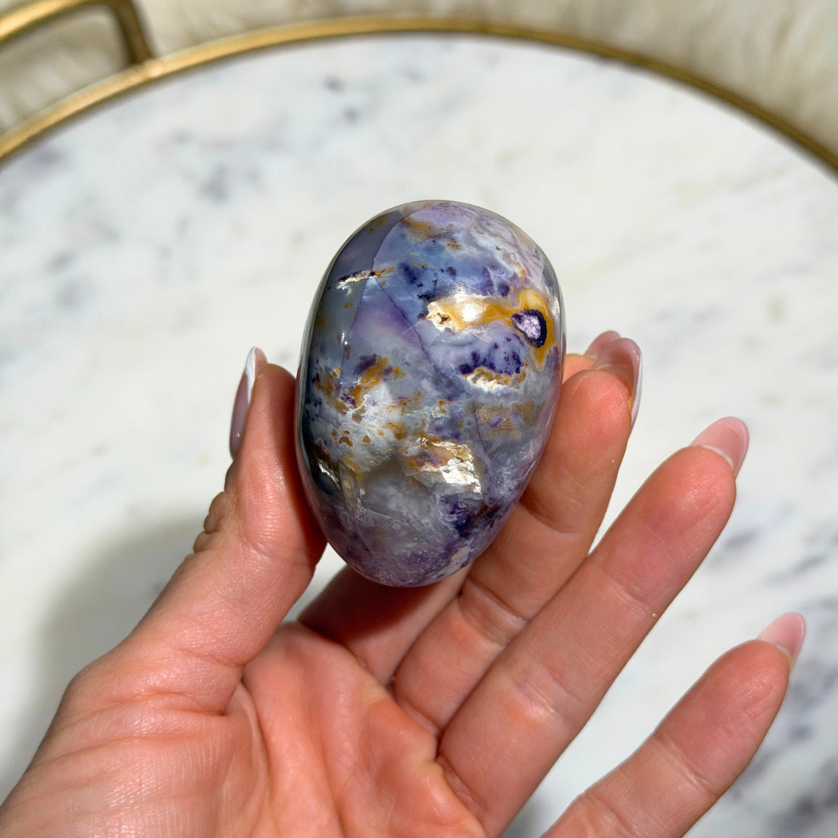 AAA Quality Tiffany Stone Heart 160g Polished Gemstone