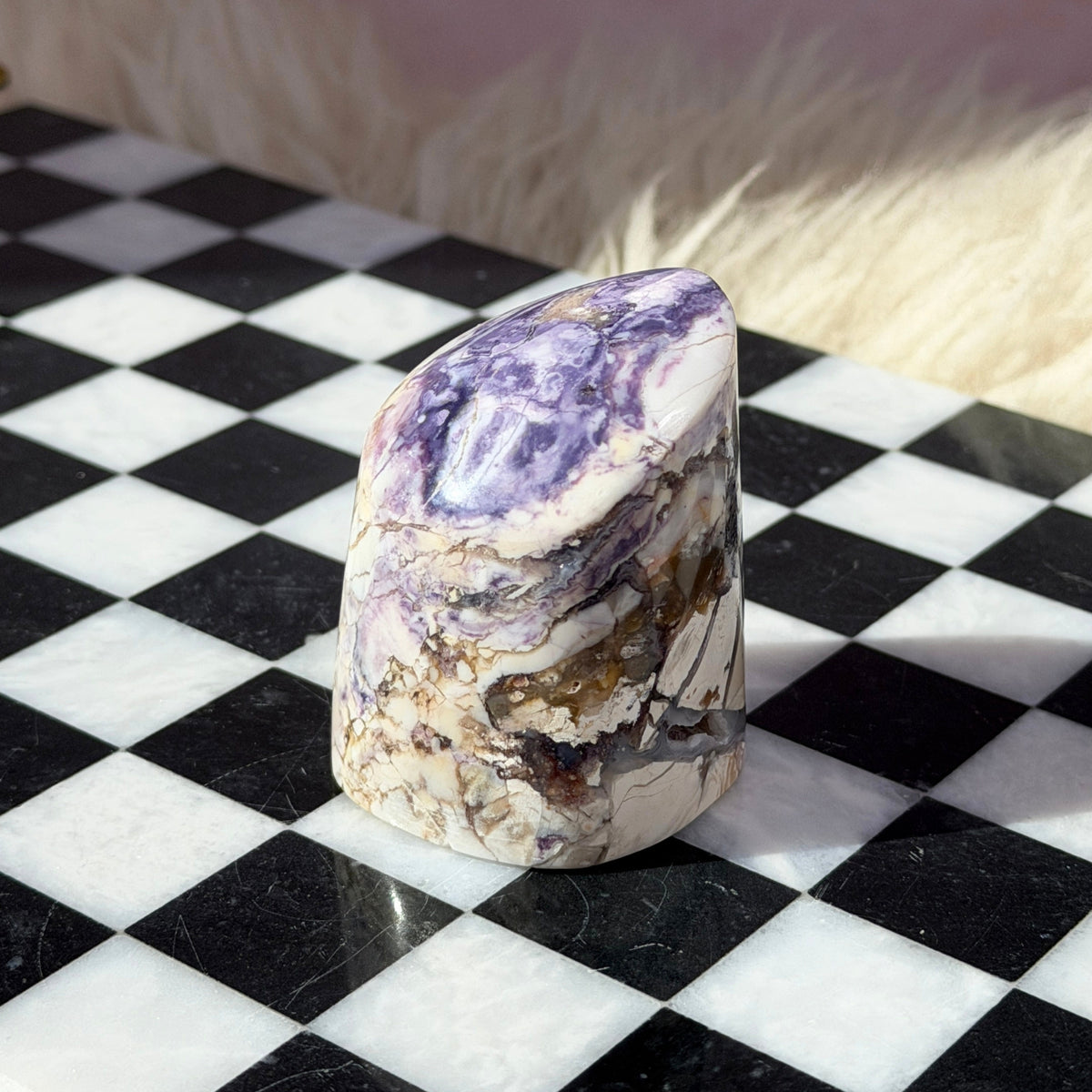 AAA Quality Tiffany Stone Tower 183g Polished Gemstone