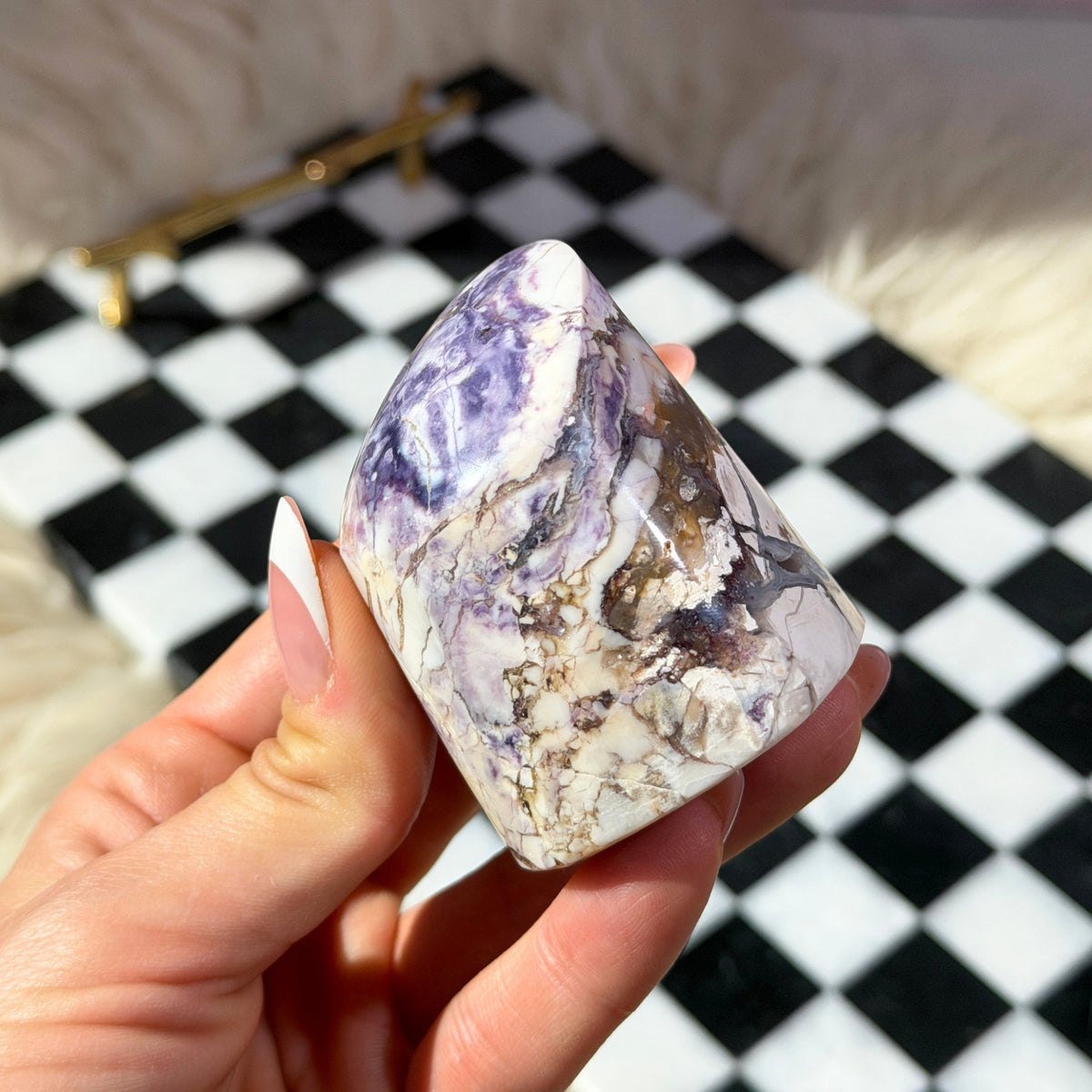 AAA Quality Tiffany Stone Tower 183g Polished Gemstone