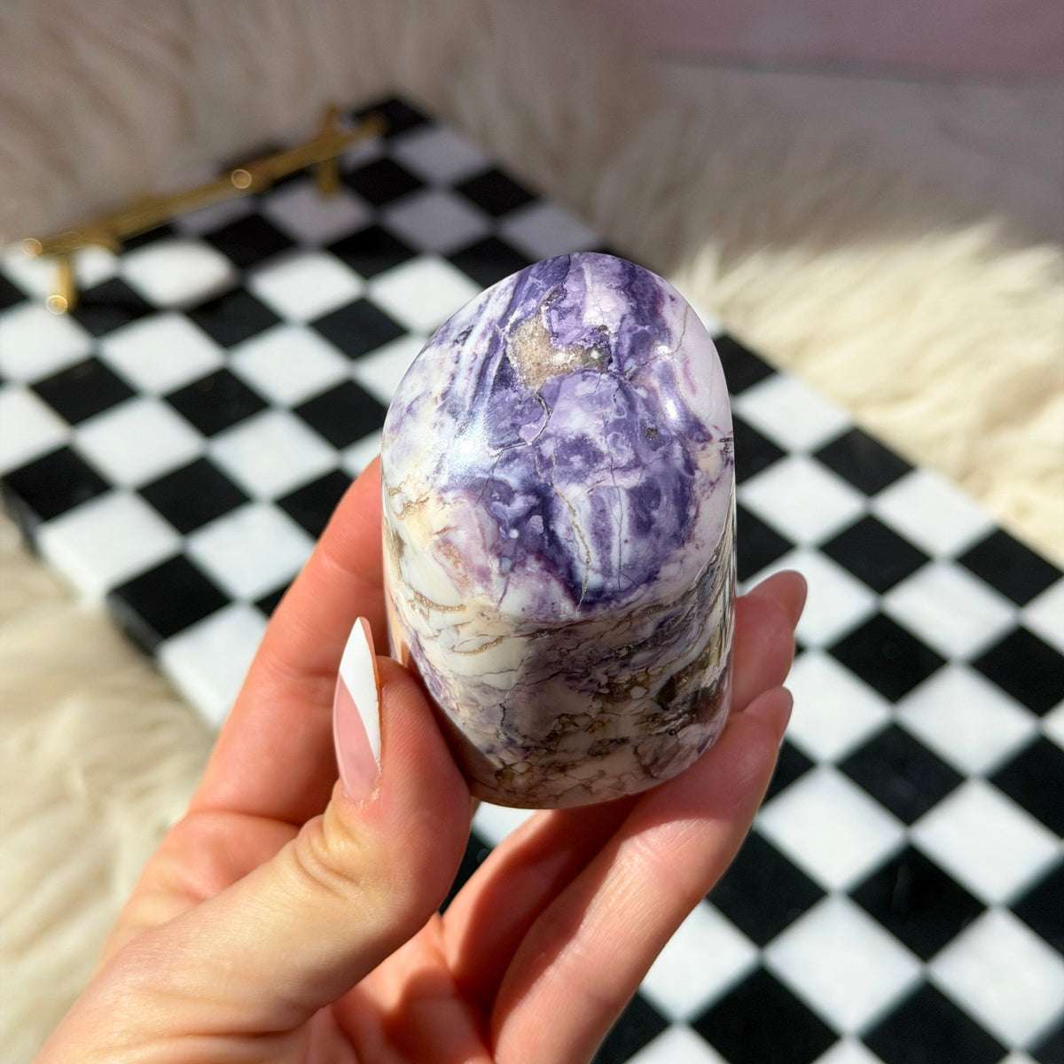 AAA Quality Tiffany Stone Tower 183g Polished Gemstone