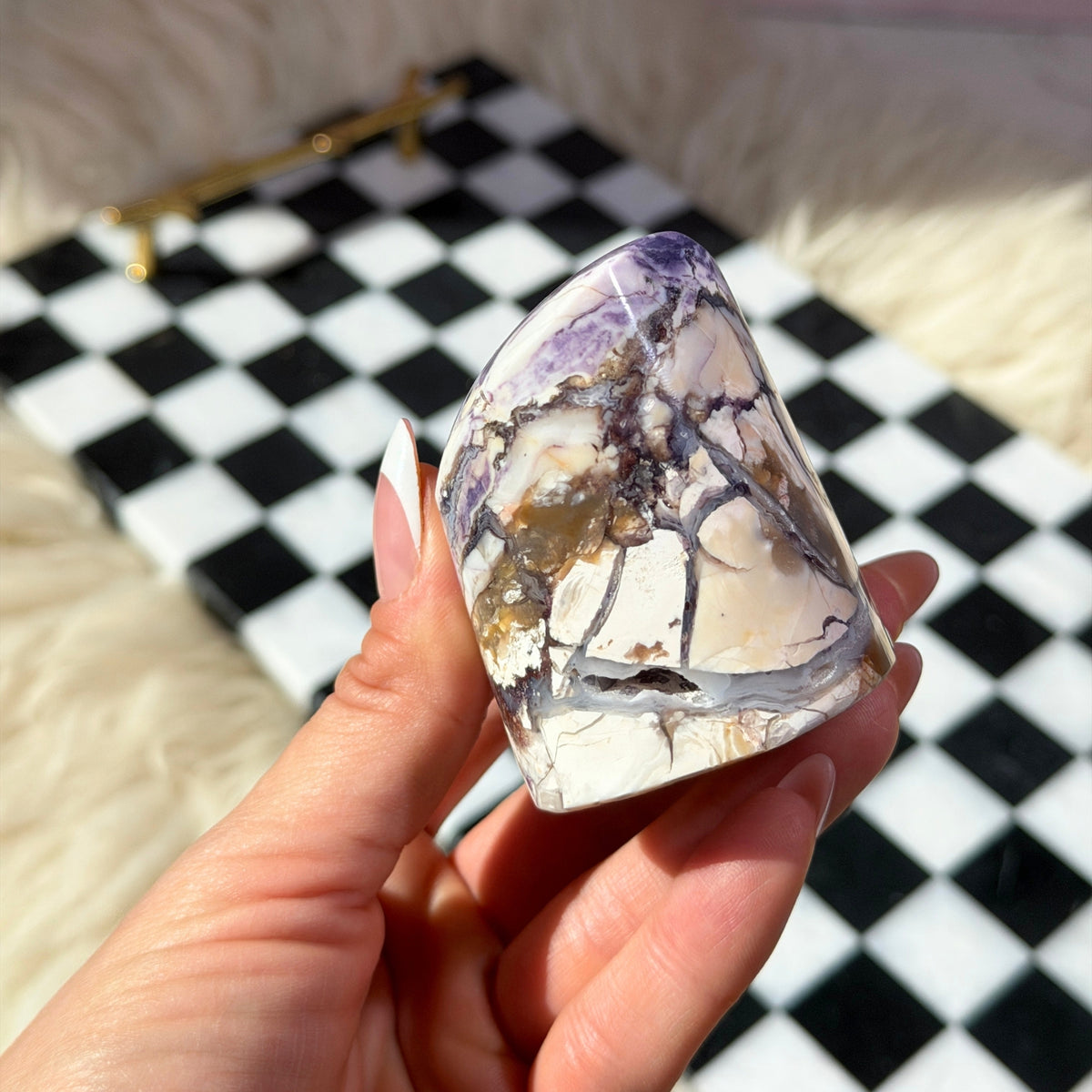 AAA Quality Tiffany Stone Tower 183g Polished Gemstone