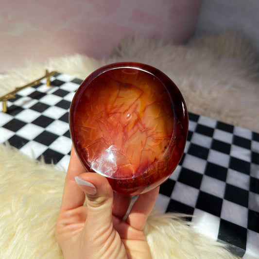 Carnelian Crystal Bowl (1.65 lbs)