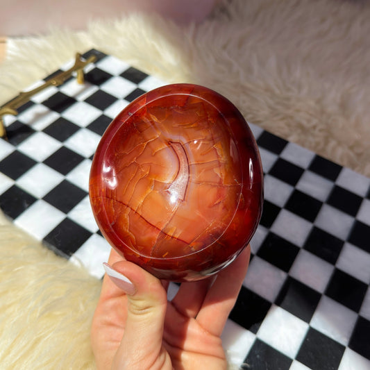 Carnelian Crystal Bowl (1.32 lbs)