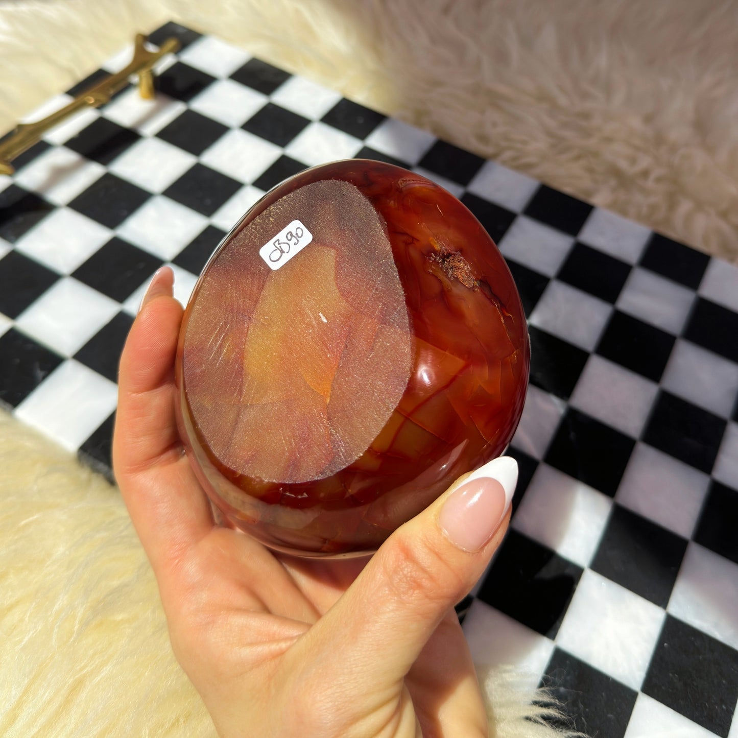 Carnelian Bowl (1.32 lbs)