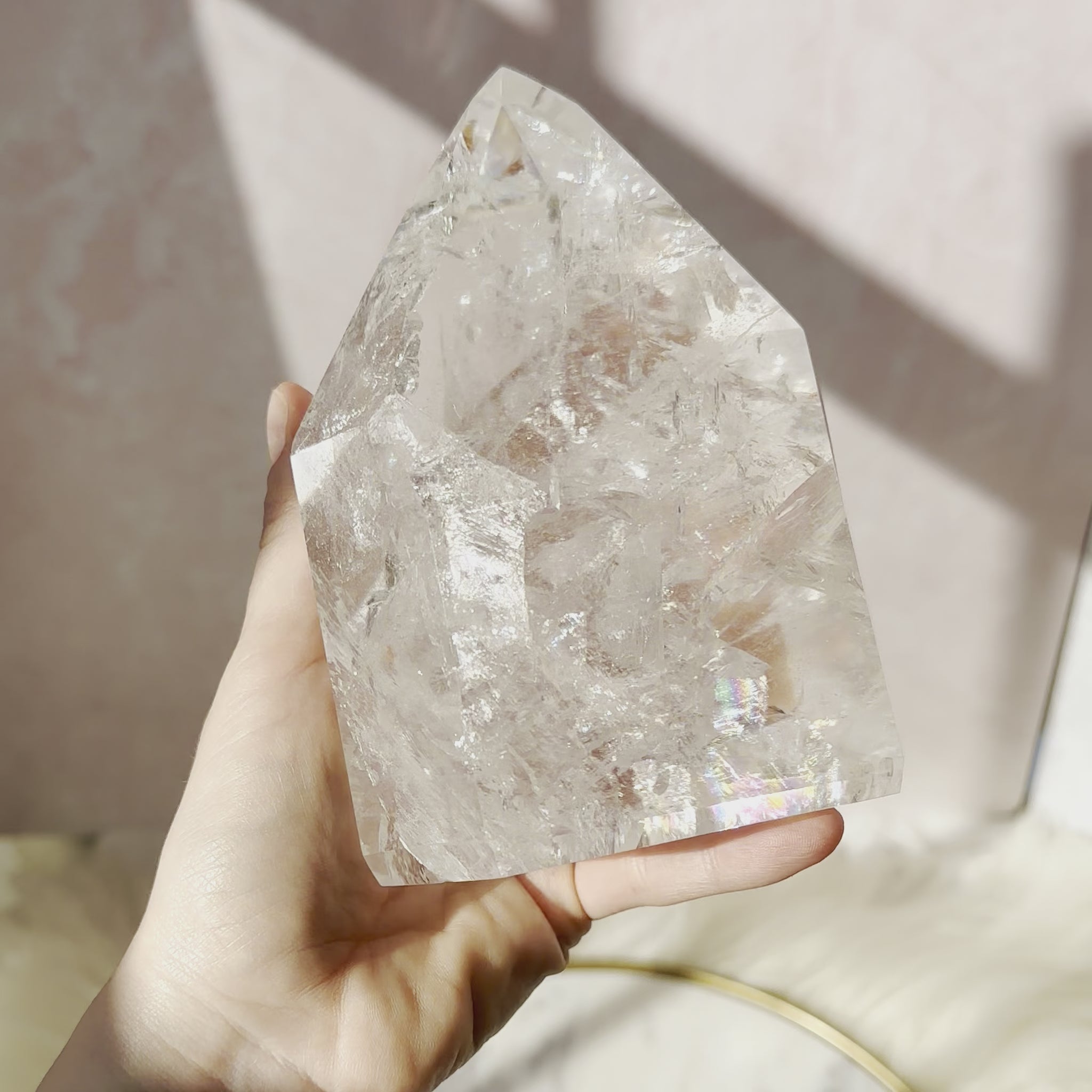 Clear Quartz Tower Crystal